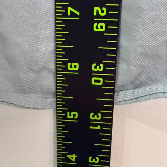 Vintage Ralph Lauren Button Down Mens XL Blue Gray Faded Classic Fit Shirt Pony - Picture 11 of 12